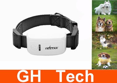 Perseguidor de GPS del perro negro del G/M GPRS, perro de GPS de la banda del patio que sigue para los animales domésticos